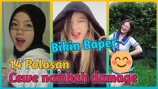 Kumpulan polosan cewe nambah damage,Bikin Baper😍