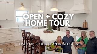 Open & Cozy Home |  Live Oak Floor Plan House Tour in Georgia