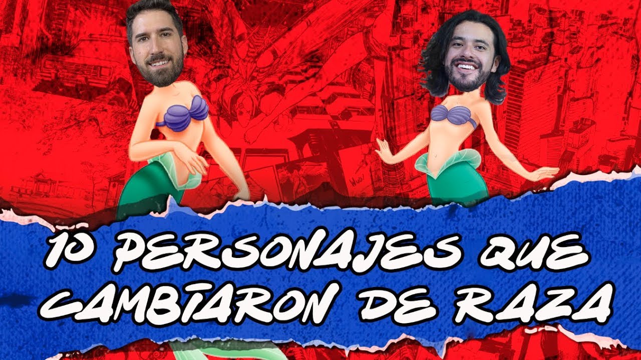 10 personajes que cambiaron de raza - La Liga de los Súper Cuates