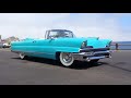 1956 Lincoln Premiere Convertible in Taos Turquoise &amp; Ride on My Car Story with Lou Costabile
