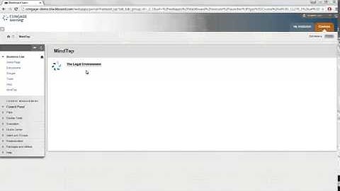 Accessing MindTap - CSCC LEGL 2064