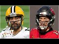 Will Aaron Rodgers or Tom Brady be the more important in the NFC playoffs? | First Take