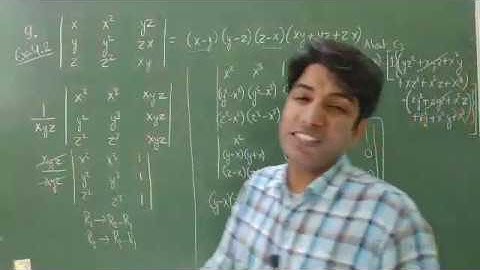 LIVE CLASSES |7. VALUE OF DETERMINANT WITHOUT EXPANSION|DETERMINANTS|NCERT|30APRIL |CLASS-12 | MATH