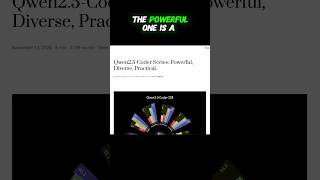 Qwen2.5 Coder is the best open source LLM! #ai #tech #artificialintelligence