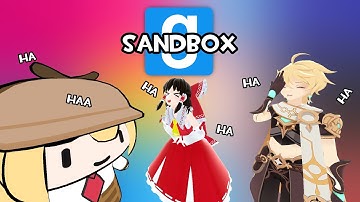 GMOD Sandbox Funny Moments - Lots of Laughing, Screaming, and Chaos