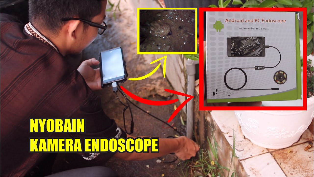 Unboxing Dan Nyobain Kamera Endoscope Android Pc 2m Kamera Kabel Ular Berfaedah Youtube