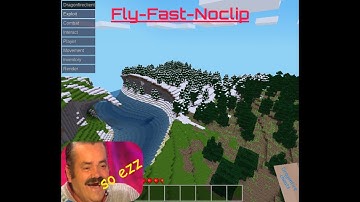 How to use fly, fast, noclip cheat in Minetest | Dragonfire tutorial #1