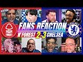 Chelsea fans crazy reaction to forest 23 chelsea  premier league