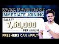 Permanent work from home job 2024  salary 50000month  remote job  latest jobs for freshers