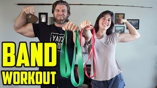 MOBILITY BAND WORKOUT (Full Body Home Workout)