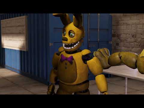 Видео: [FNAF SFM] Спрингбонни не смог спасти своих Друзей (ФНАФ Анимация)