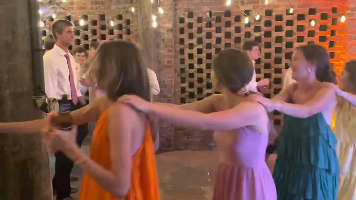 Dancing at wedding