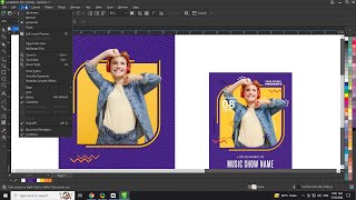 How to Create Flyer for Fashion Ads Using Coreldraw  Ahsan Sabri