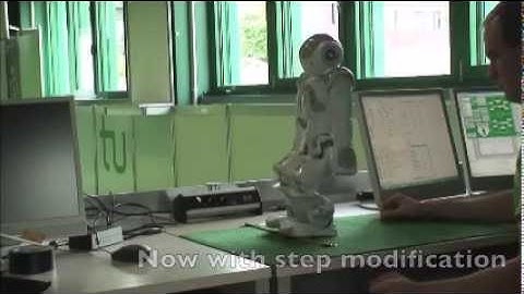 Reactive Stepping for Biped Robots