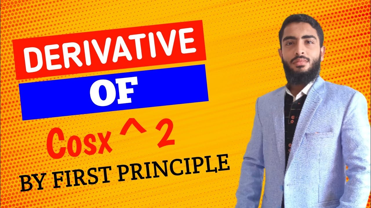 Derivative Of Cosx2 By First Principle YouTube Derivative of cosx2 by first principle youtube