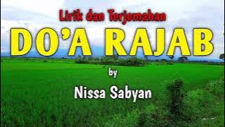 Do'a Rajab [official lyrics] by Nissa Sabyan