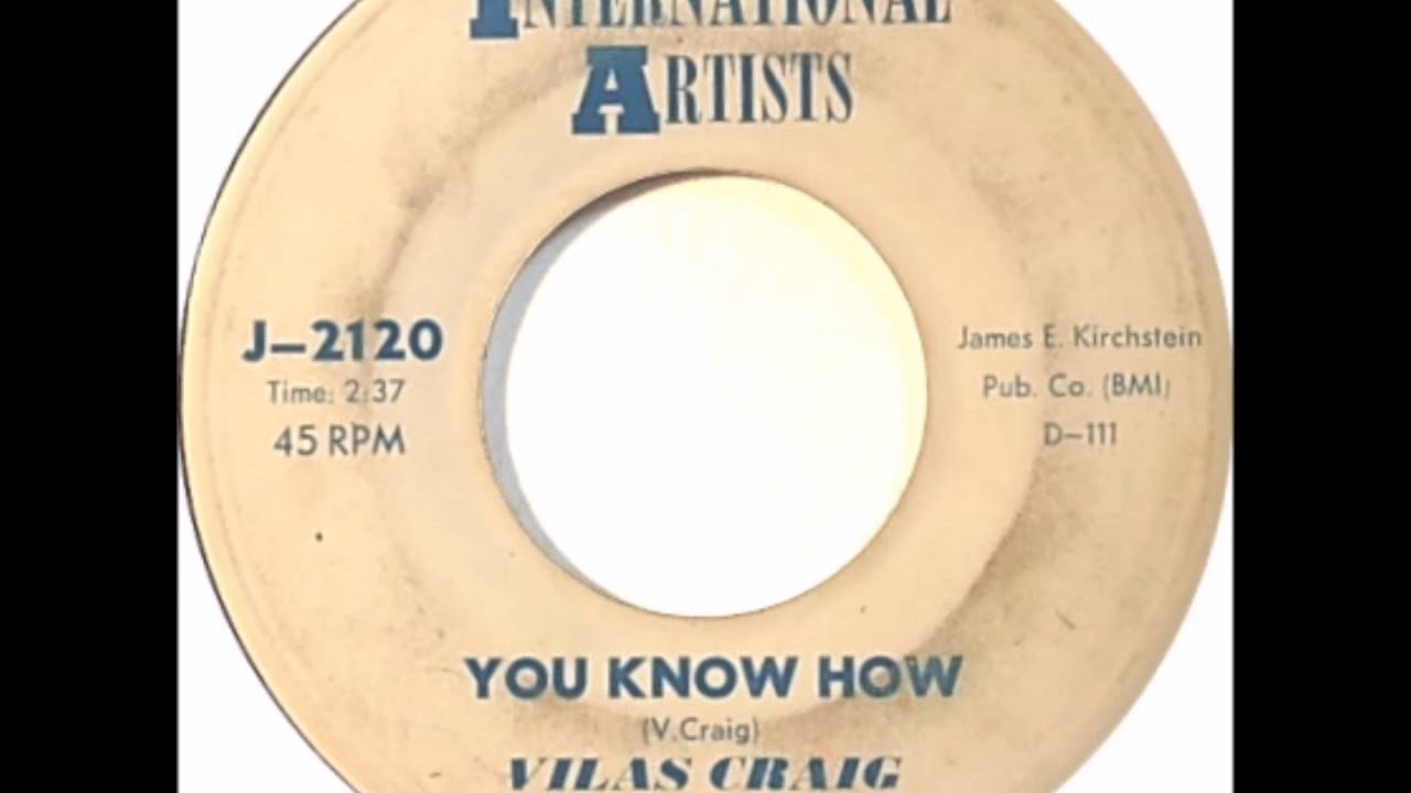 Watch Vilas Craig and the Vi Counts - You Know How on YouTube Watch Vilas Craig and the Vi Counts - You Know How on YouTube