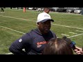 DC Vance Joseph on the defense's performance at camp: 'Everyone's hustling and playing fast'