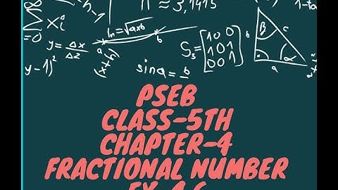 class 5th pseb ex- 4.6(full) ch-4