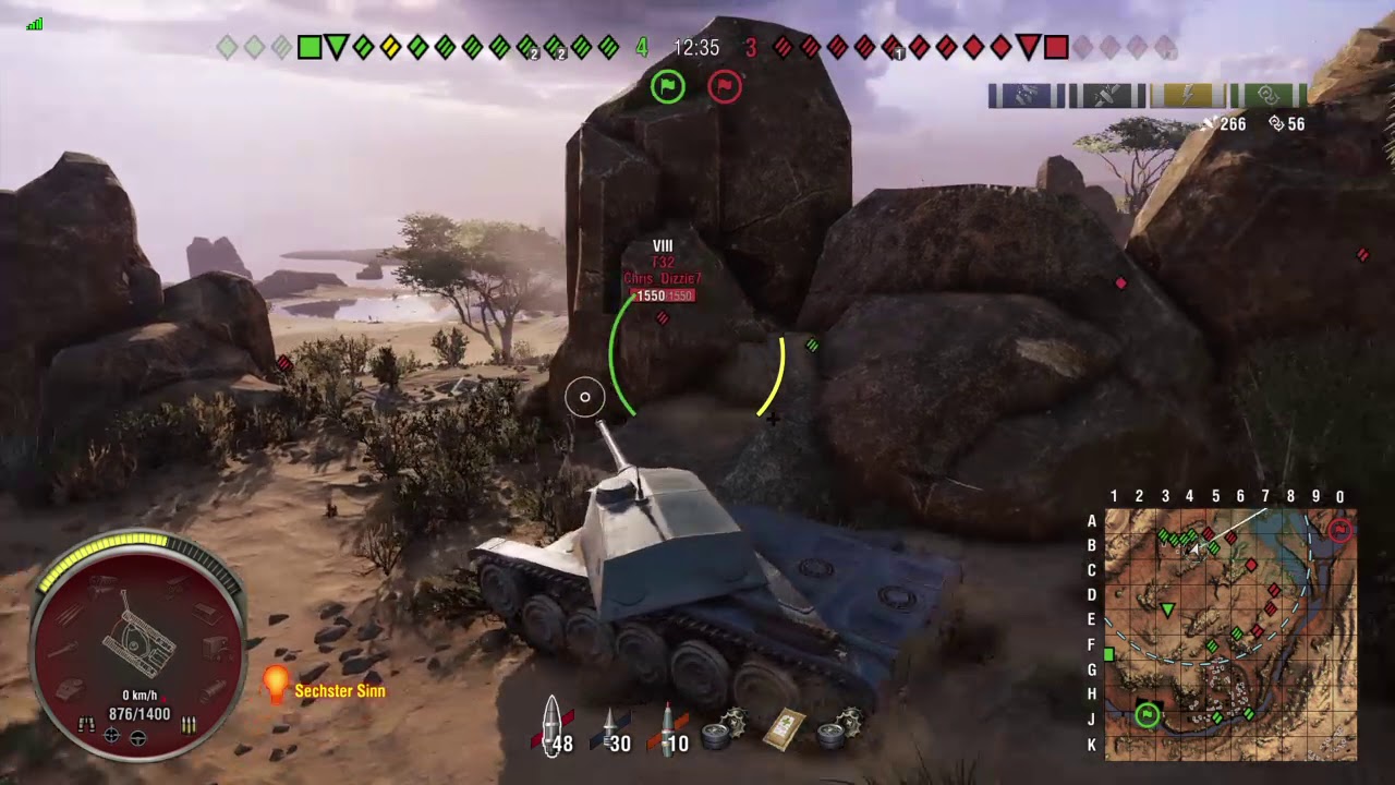 World of Tanks PS4 - Oluja1973 - AMX CDC on Scorpionspass - 6 Kills - Master