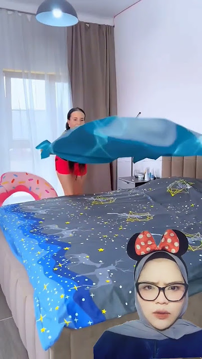 who wants to swim with a magic sheet #shorts #funny #dubbing