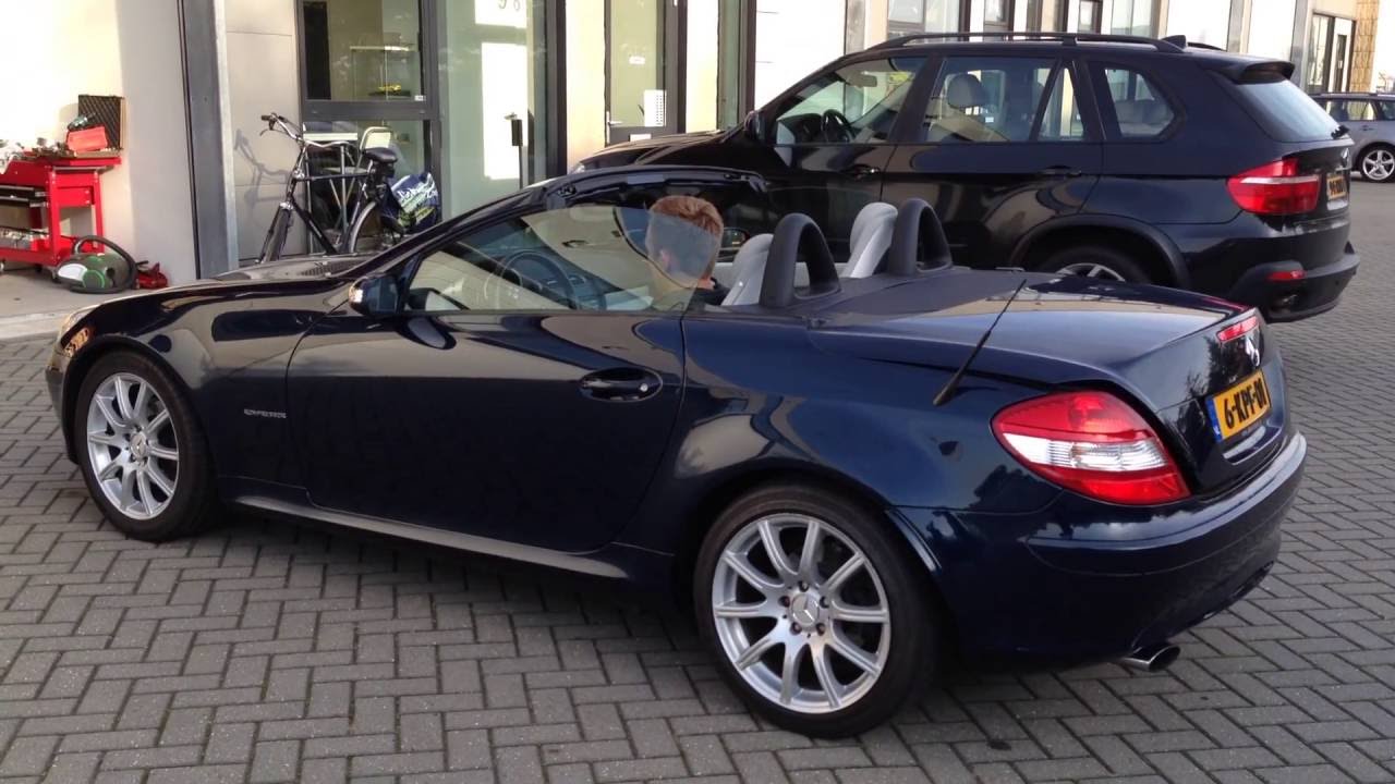 Mercedes Benz SLK 171 Variodak YouTube