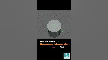 How to Reverse Normals in Maya – Easy 3D Modeling Tutorial for Beginners! #shorts #3dmodeling