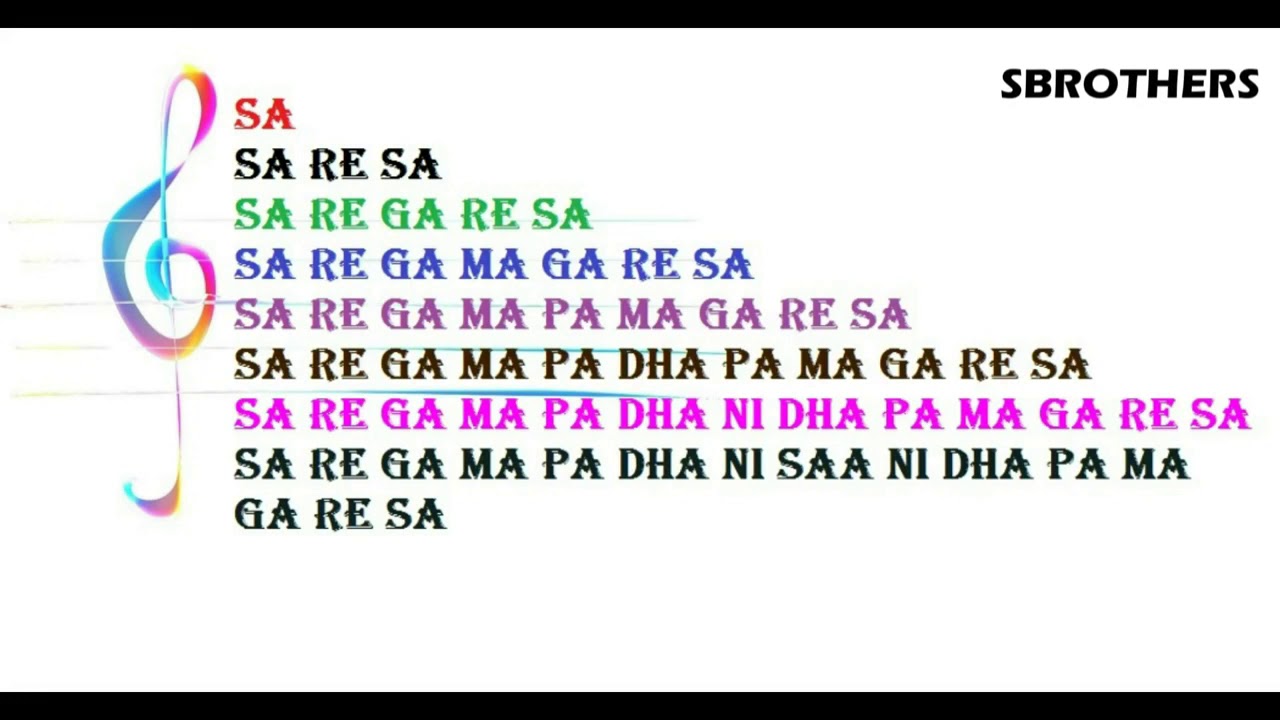 Practice Swaras Sa Re Ga Ma Pa Classical Vocal Youtube
