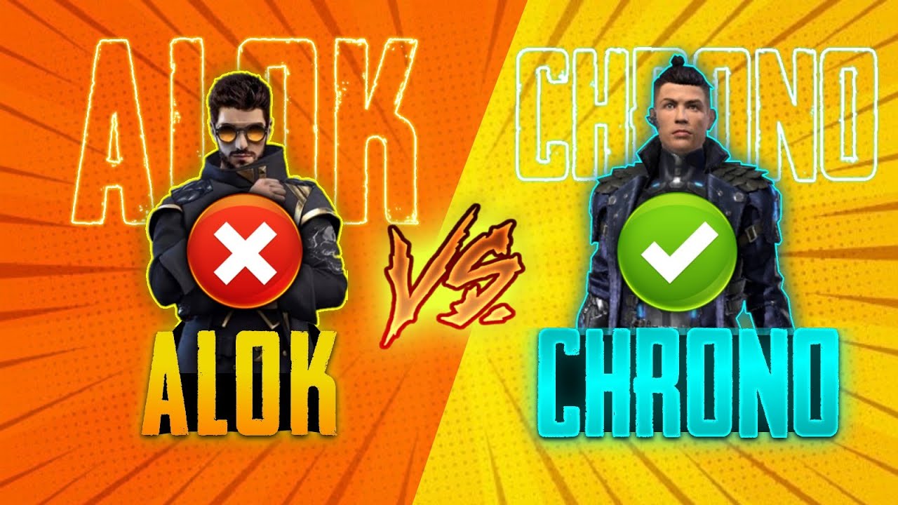 Dj Alok Vs Chrono Freefire Best Character In Freefire Chrono Vs Alok Freefire Youtube