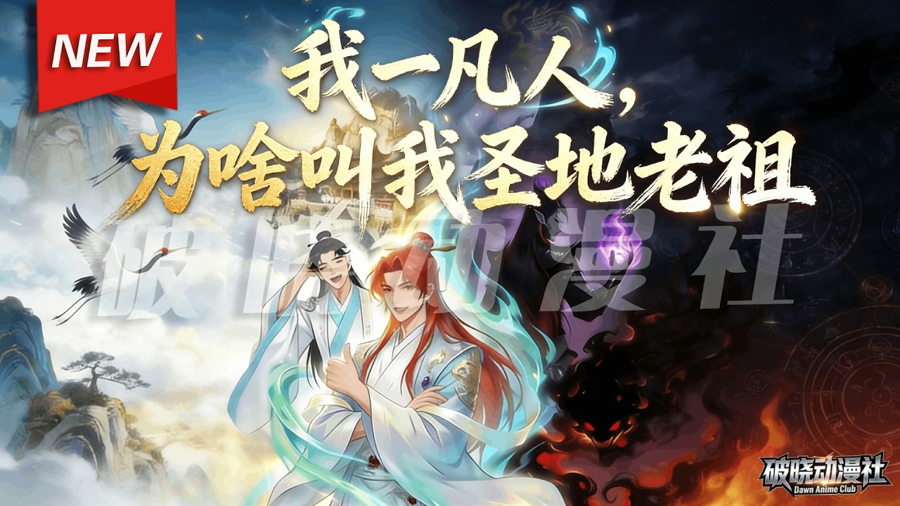 MULTISUB📢新番上线《我一凡人，为啥叫我圣地老祖》第1~60集丨我明明只是个普通凡人，不懂修仙、不会神通。可不知为何，全天下最顶尖的圣地都把我供成老祖？！#漫剧 #破晓动漫社