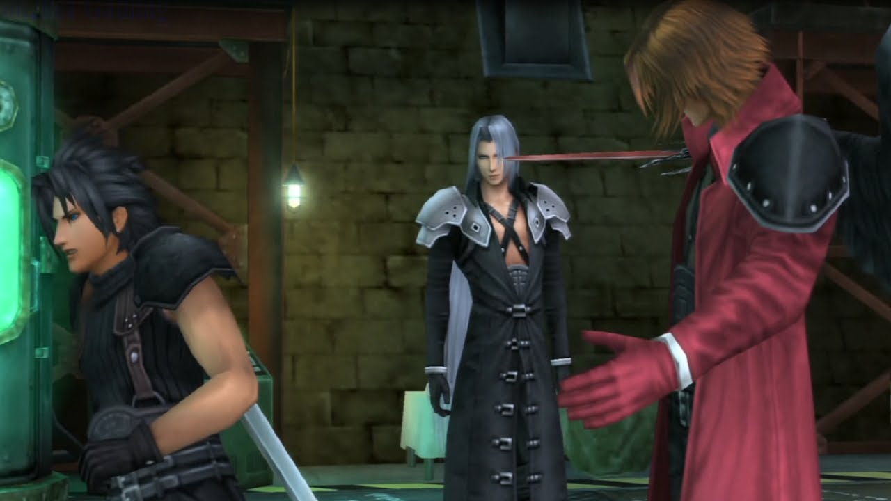 Crisis Core: Final Fantasy VII (PSP) Part 23 Sephiroth And Genesis Reunite HD 1080p