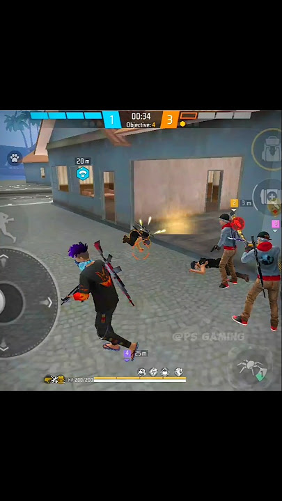 1v1 Rush Fight – No Mercy!#freefire #short #freefireshorts