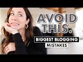 Blogging Mistakes for Beginners to AVOID | Common Blogging Mistakes | By Sophia Lee