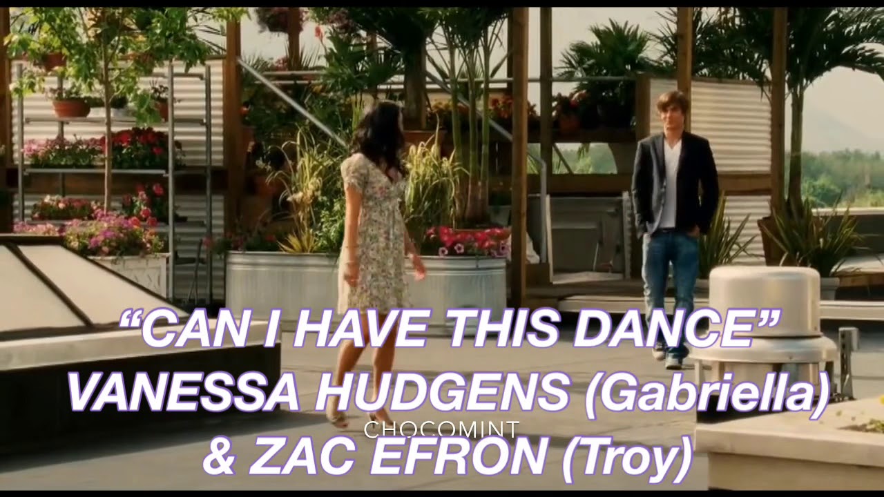 日本語訳 Can I Have This Dance Vanessa Hudgens Zac Efron Youtube