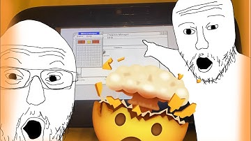 Windows 3.1 running on a Wii U 