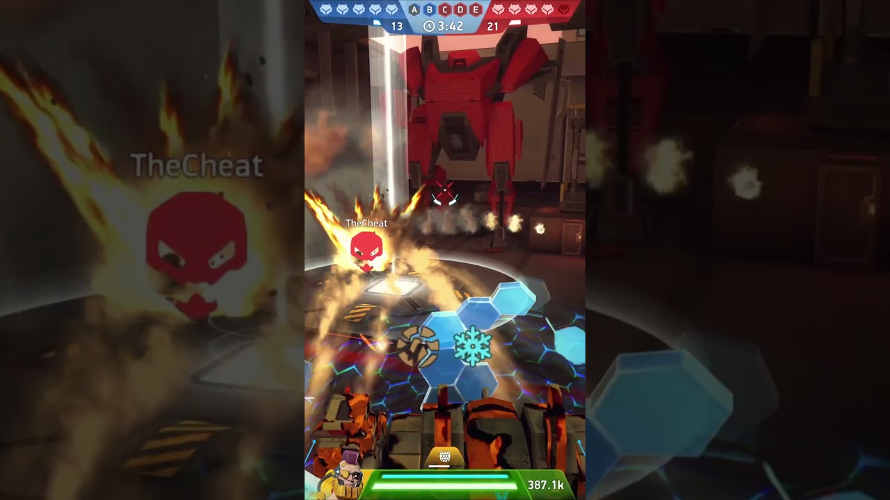 Mech Arena | Bastion with Nade Launcher 12 Dominates on Smokestacks 