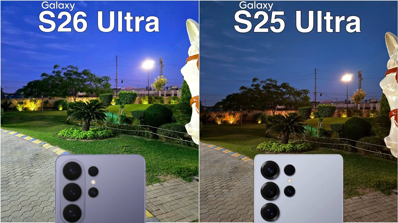 Samsung Galaxy S26 Ultra vs Samsung Galaxy S25 Ultra Camera Test Comparison