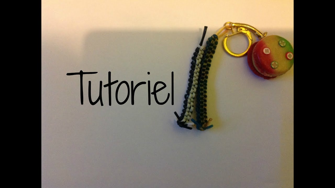 ♥ Tutoriel : scoubidou carré ♥ - YouTube