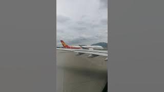 Naik pesawat trbang dr hk menuju indo Bali 2019 lbrn krng 2hri