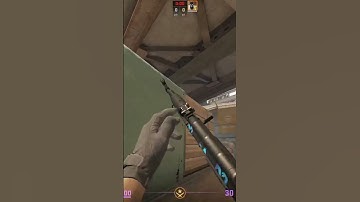 Smoke HEAVEN From SITE On Overpass In CS2 #cs2 #shorts