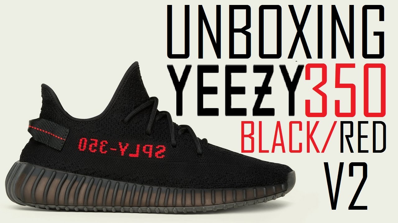 UNBOXING 📦 YEEZY BOOST V2 Black/Red "BRED" [ESPAÑOL] - YouTube