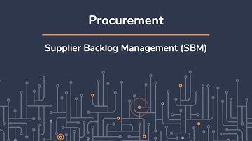 Create a Purchase Order Response (SOA) from the Supplier Backlog Management (SBM) application