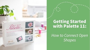 Getting Started with Palette 11: How to Connect Open Shapes