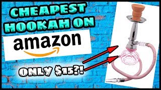 Wow it's finally time to review the cheapest hookah from amazon! if
you want pick up your own i won't be providing a link here because
this is abso...