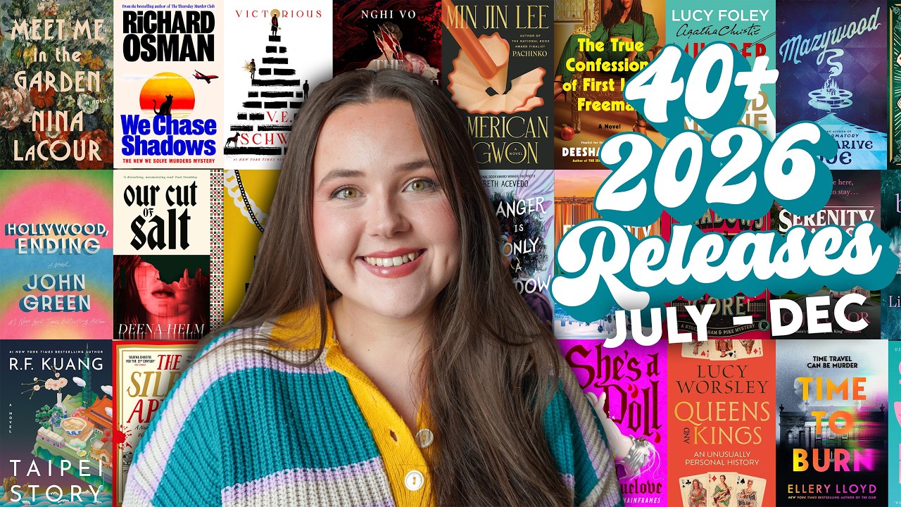 Thumbnail for 40+ Most Anticipated Releases of 2026! (July-December)📚