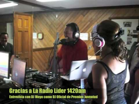 DJMoyo.com Interviews 1 at Radio Lider and Festiva...