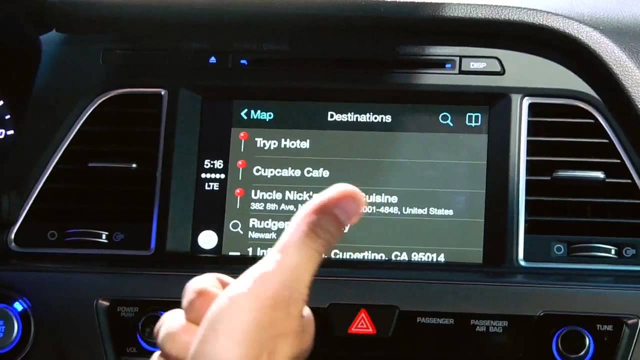 Hyundai sonata apple carplay
