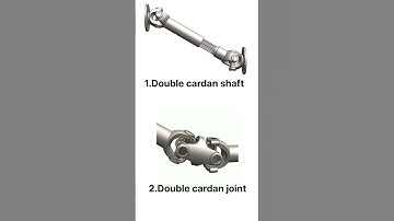 Double Cardan shaft | Double Cardan joints #doublecardanshaft#doublecardanjoint#cardan#mechanical