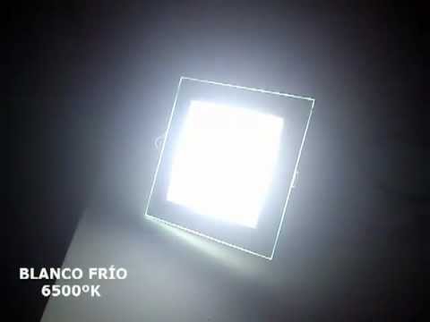 Panel downlight led 12w regulable 3000ºk/ 4000ºk/ 6500ºk youtube Downlight led 18w leroy merlin