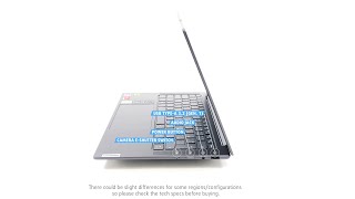 🔄 Lenovo Yoga Pro 7 (14″, 2023) - Ports info and 360º look
